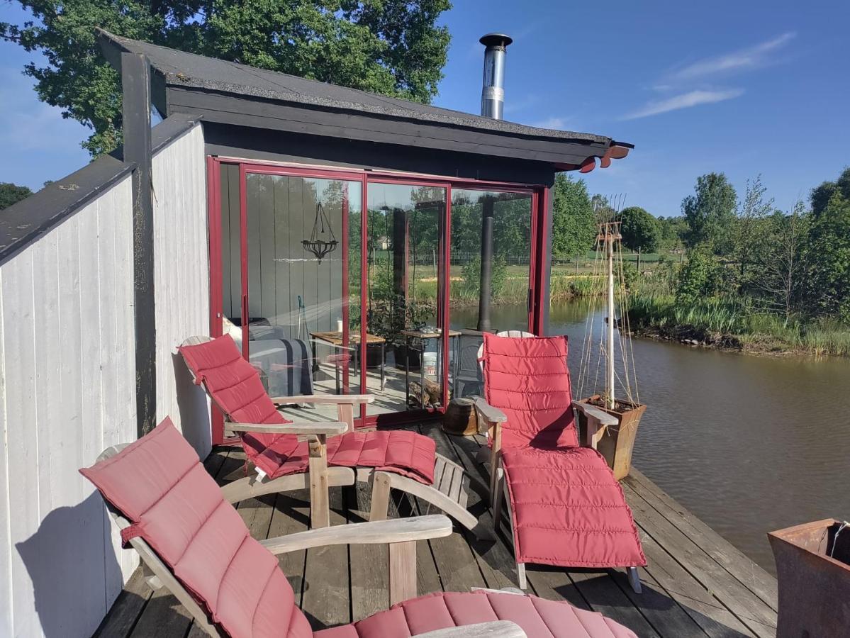 Vila Damwildfarm In Rollerbue Suedschweden Tyringe Exteriér fotografie